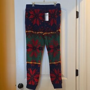 Ralph Lauren Red, Green & Navy Holiday Jogger Pants